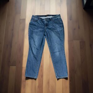 Plus Size Talbots Slim Ankle Jeans Size 16 38x28 #203